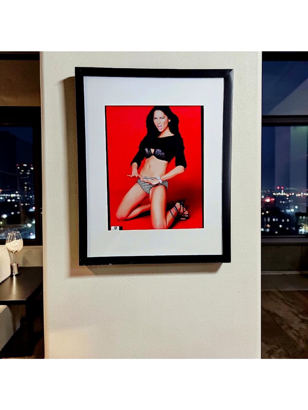 Olivia Munn X-Men's Psylocke Autographed 11X14 Framed & Matted COA Actress